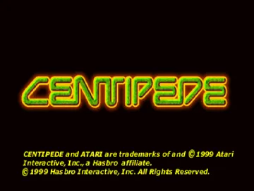 Centipede (US) screen shot title